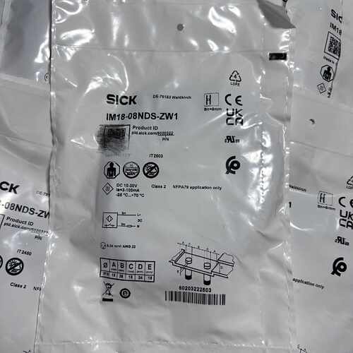 议价SICK全新原装正品IME18-08NDS-ZW1 6020322接近开关传感器