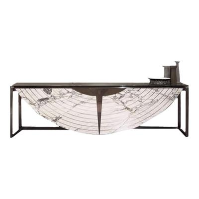 轻奢大理石艺术设计感入户玄关台