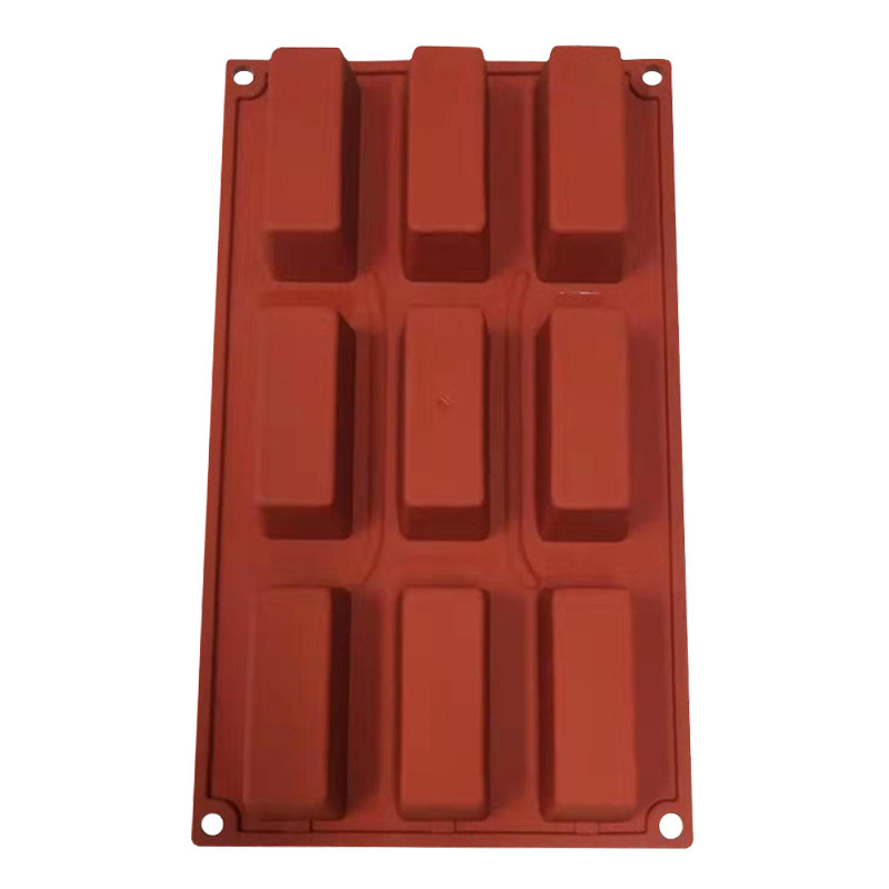 长方形自制硅胶费南雪饼干模具