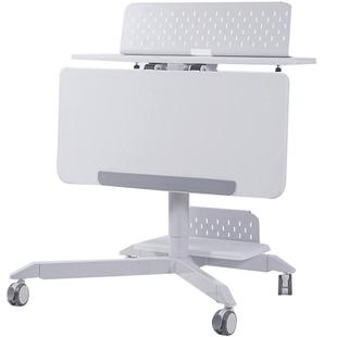 Frankwood移动升降工作台站立式办公电脑桌小户型儿童学习书桌子