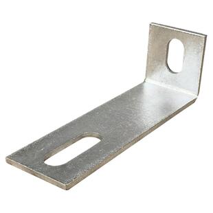 L型支架冷镀锌角码90度直角三角铁支架带孔五金配件连接件45*150