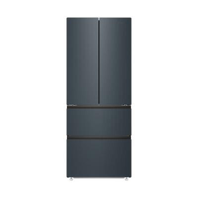 海尔法式411L一级双变频家用冰箱