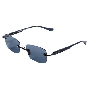 简丹萝心潮百搭无框防紫外线太阳镜男时尚个性半框商务大框墨镜架