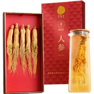【年货礼盒正宗同仁堂品牌】北京同仁堂长白山人参礼盒搭枸杞泡酒