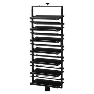 鞋柜内置旋转鞋架360度不锈钢极窄收纳双面可旋转鞋柜五金配件