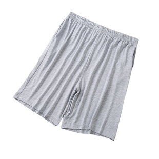 男士睡裤夏季莫代尔短裤大裤衩宽松五分裤加大码夏天薄款家居睡裤