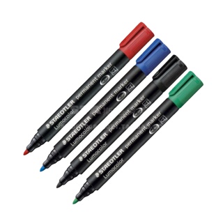 德国施德楼STAEDTLER记号笔防水防油不掉色 油性 2.0 速干 防挥发