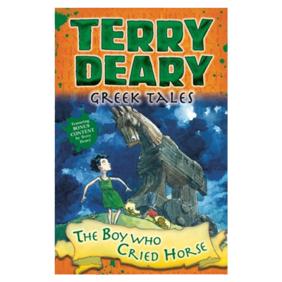 希腊故事：哭马的男孩 greek tales: the boy who cried horse 历史小说（儿童/青少年）英文原版小说 纯全英文版正版原著英语书籍