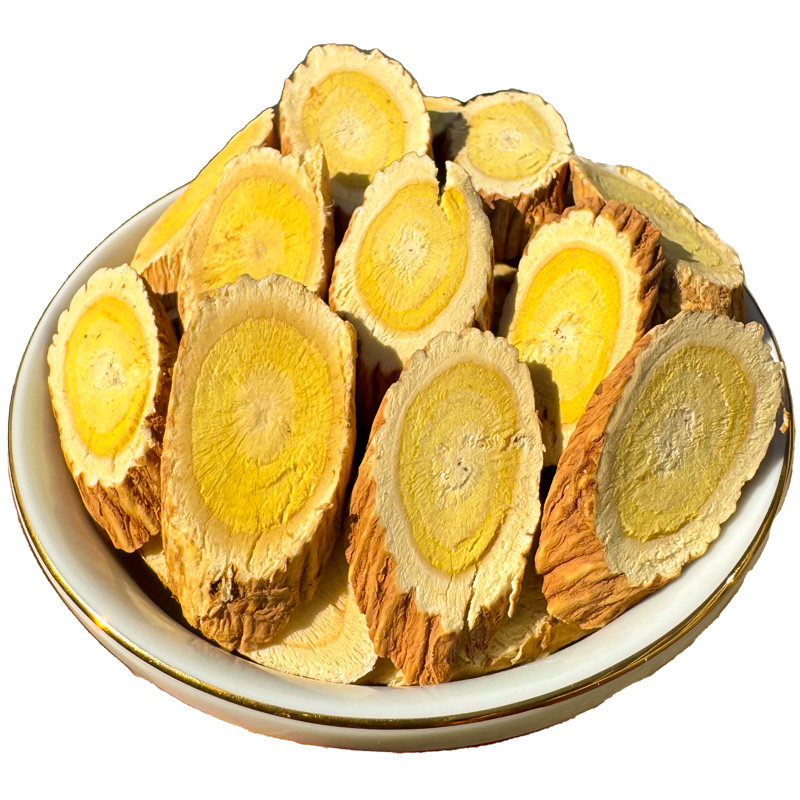 岷县无硫正宗野生黄芪片正品500g