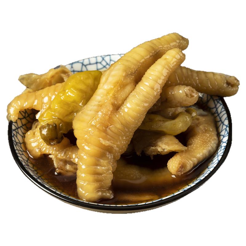 包邮网红柠檬红油鸡爪苍南去骨