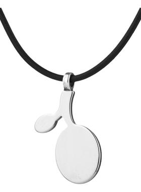 不掉色吊坠梦克拉钨金男女款