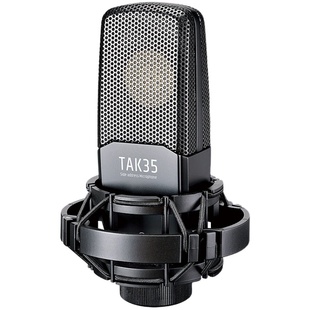 Takstar得胜TAK35电容麦克风k歌直播声卡设备全套专业录音话筒