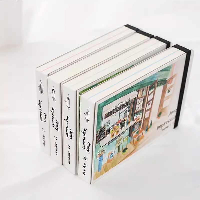 悦木城市印象本厦门打卡旅游盖章空白手礼物记事本账本笔记本毕业