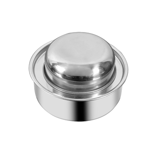 酒精盒子不锈钢酒精炉燃料盒酒精炉灭火盖不锈钢环保油罐燃烧盒子