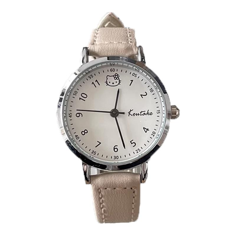 手表女款初中学生初高中只看时间女生ins风高颜值儿童女孩石英表