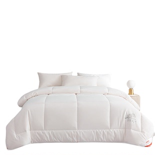 恒源祥澳洲进口羊毛被100纯羊毛6斤被子冬被纯棉加厚保暖单人被芯