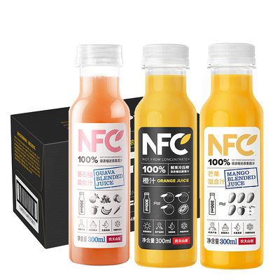 农夫山泉NFC纯果汁100%芒果汁