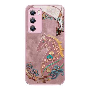 适用敦煌风祥马vivox300pro手机壳小米17马年opporeno15高级感s30本命年红米k90艺术k80新年14秋冬findx9玻璃