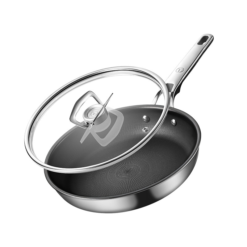 Tefal/特福纯钛无涂层不粘煎锅