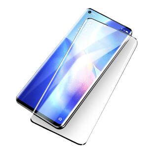 适用opporeno5pro钢化膜5G抗蓝光reno5pro+手机膜防摔保护reno5曲面高清玻璃reno5k全屏覆盖防指纹无白边屏保