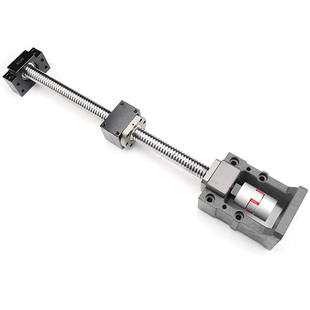 高精度滚珠丝杆丝杠螺母雕刻机伺服电机座固定座模组滑台套装