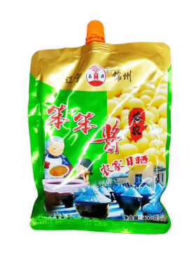 锦州大酱笨笨酱东北特产传统黄豆酱王葱蘸酱炸酱400克大袋装带嘴