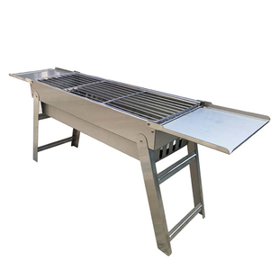 加厚不锈钢烧烤炉家用便携烧烤架户外木炭烤肉炉烧烤工具用品