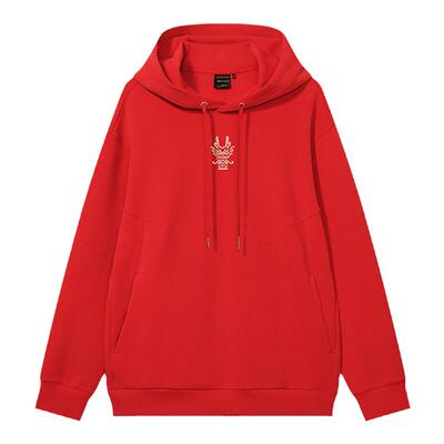 蜘蛛春夏男女款圆领连帽套头卫衣