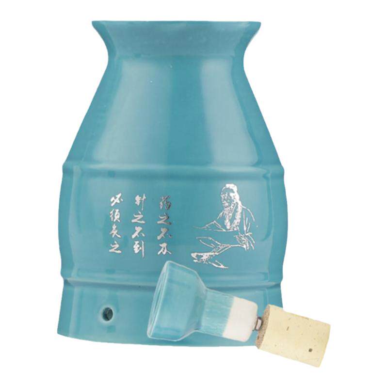 陶瓷艾灸罐艾灸盒随身灸家用刮痧一体杯紫砂扶阳柱走罐仪艾炙器具