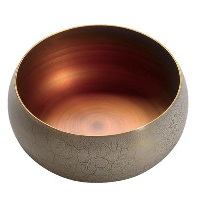 纯铜茶洗大号建水家用黄铜茶杯