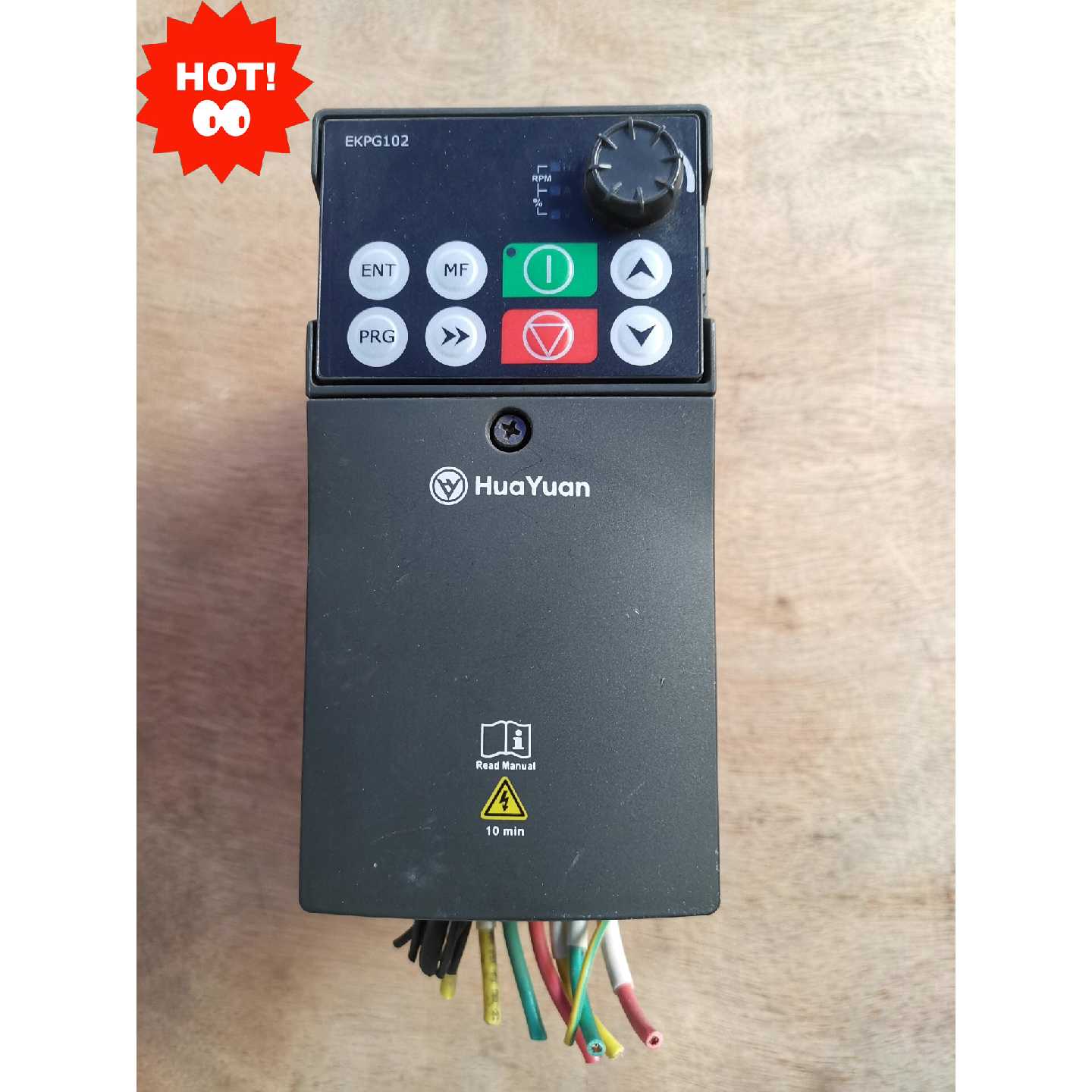 议价-华远变频器S1-4T0015-B,1.5kw,,成色