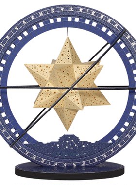 故宫淘宝紫禁星夜光影纸雕灯摆件