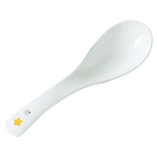 陶瓷勺子家用小汤勺调羹喝汤匙长柄勺大高颜值精致甜品勺饭勺清仓