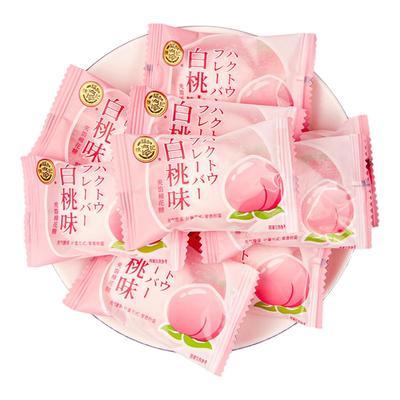 徐福记棉花糖白桃味480g