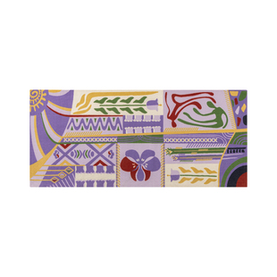 午观『木春』地毯家居卧室沙发床边长条地垫高级感艺术静音小毯子