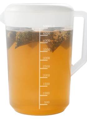 家用装水壶耐高温茶壶加大容量冷水壶凉白开水壶商用凉水带刻度杯