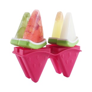 加拿大joie儿童冰棍模具自制雪糕模具草莓西瓜食品级冰淇淋冰棒盒