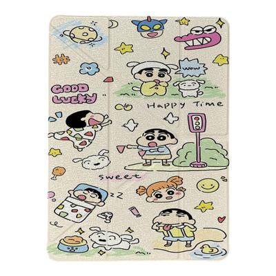 卡通春游蜡笔小新Y形平板保护壳