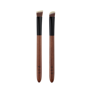 喵小七火狐543三角高光刷 熨斗形面中部提亮修容斜平头遮瑕化妆刷