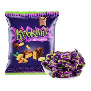 俄罗斯紫皮糖KDV进口巧克力糖果年货喜糖婚糖零食食品官方旗舰店