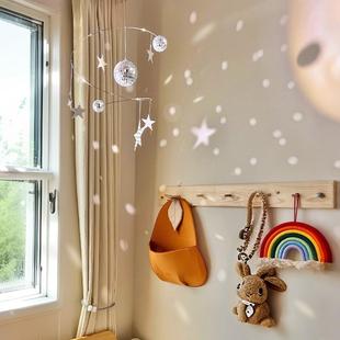 阳光捕手星球吊饰宇宙星空反光灯迪斯科平衡挂饰手工DIY材料礼物