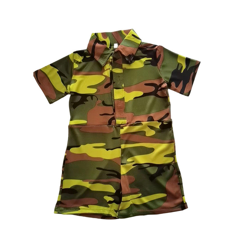 小荷风采幼儿小小兵儿童兵娃娃演出服军装迷彩服少儿表演服装