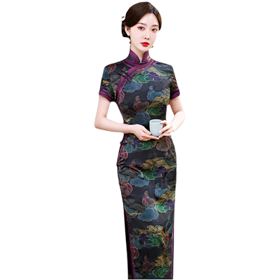 旗袍典美优雅时尚复古