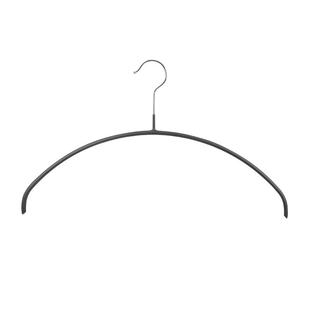 霜山高锰钢无痕浸胶衣架防肩角衣挂浸塑防滑带挂钩衣撑晒衣服架子