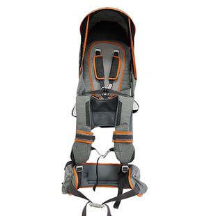 Childcity宝宝遛娃神器儿童骑高高婴儿背架户外马鞍肩座带遮阳篷