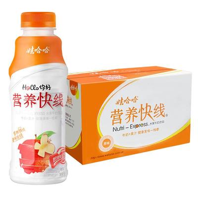 娃哈哈营养快线水果牛奶含乳饮料