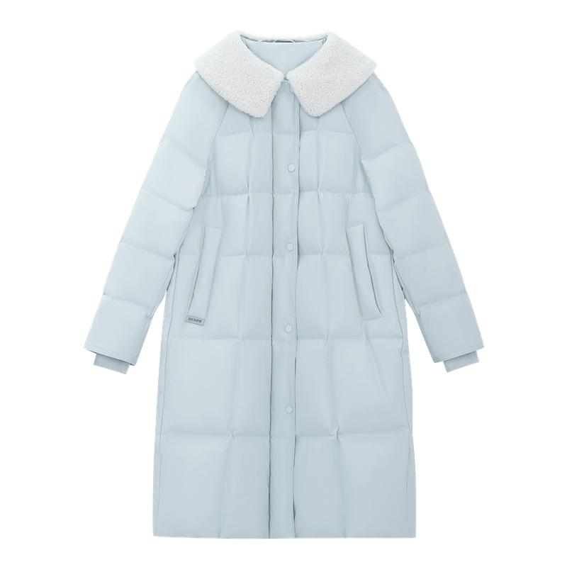 雪中飞中长款气质温柔羽绒服女款