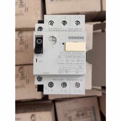 议价西门子SIEMENS 3VU1340-0MG00马达断路保护器 全新原装