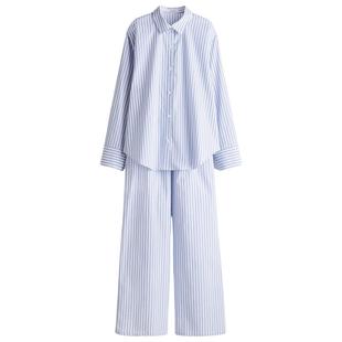 HM女士睡衣冬季棉府绸睡衣套装1236623