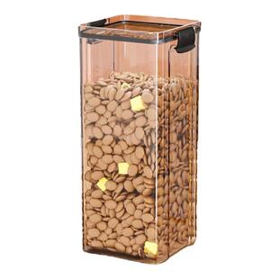 猫粮储存桶狗粮密封罐子储粮筒防潮宠物饲料零食收纳盒储量分装箱